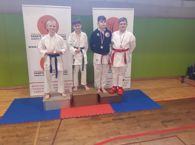 Leo Svjetlanović dečki U12 open 3. mesto